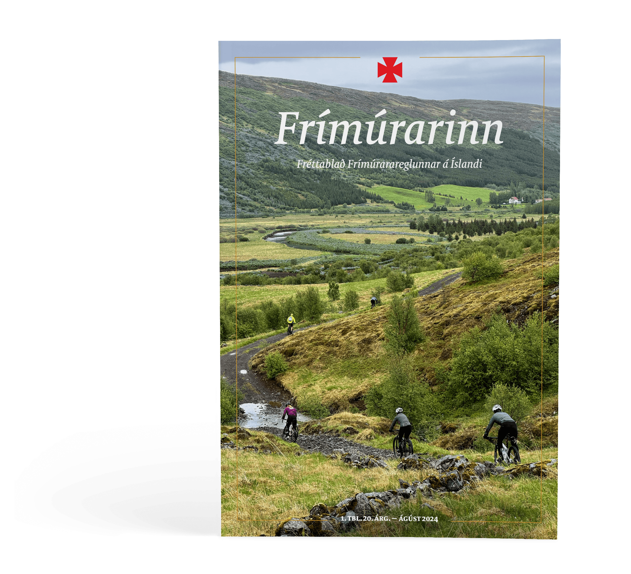 Forsíða Frímúrarans — 1. tbl. 20. árg — Ágúst 2024